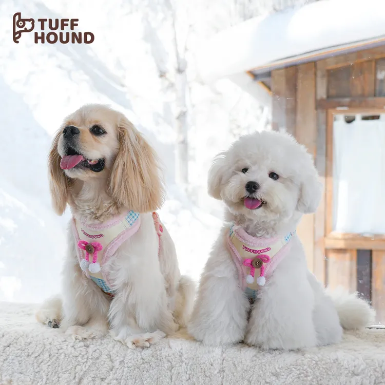 TUFFHOUND它愿冬季圣诞猫狗胸背牵引保暖中小型犬比熊雪纳瑞077F