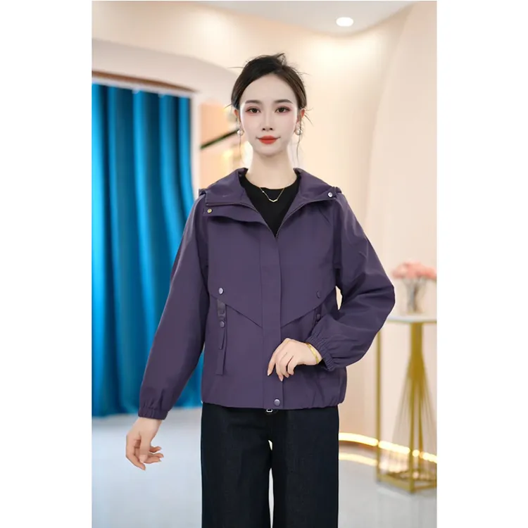 【KL-Q192】2025年新款秋款百搭休闲时尚气质款外套女