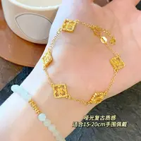  【矿金手工制作】古法布契拉提手链国风碎银子新中式手饰小众