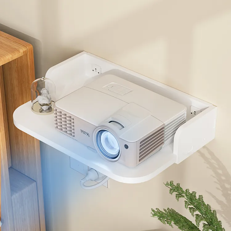 新疆西藏包邮墙壁墙上放投影仪壁挂支架挂墙置物架免打孔床头置板