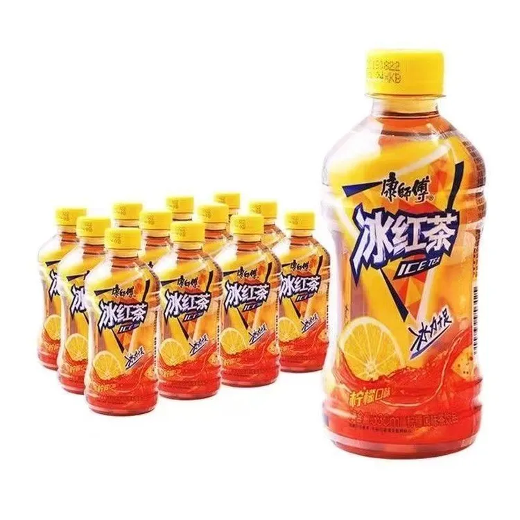【到手6/12瓶】康师傅冰红茶330ml小瓶整箱迷你解渴便携批发特价装
