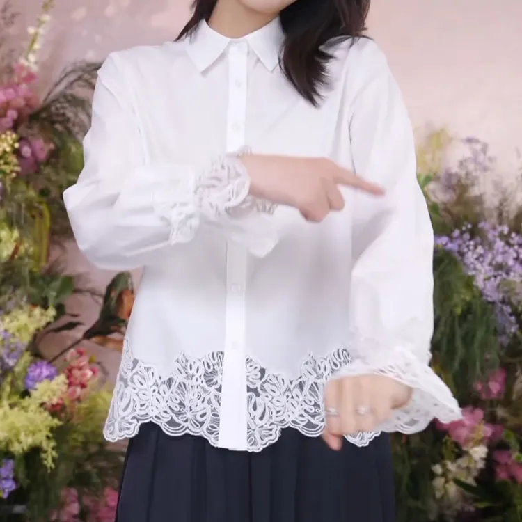 2025时尚新品轻奢气质显瘦百搭梭织上衣LK2501387