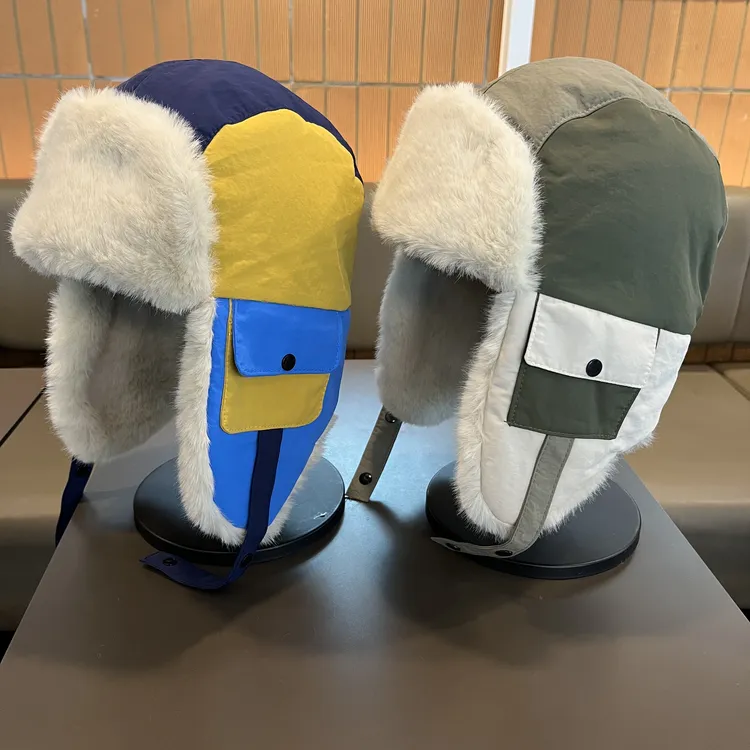 儿童帽子冬天冬季男女宝宝户外防风防寒雷锋帽加绒加厚保暖护耳套