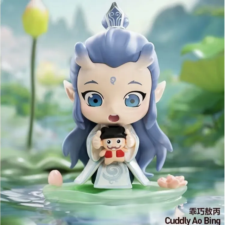 泡泡玛特哪吒之魔童闹海天生羁绊盲盒手办潮玩摆件送人礼物