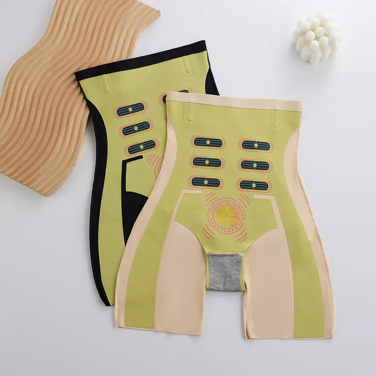 高腰悬浮裤无痕收腹裤塑形束腰美体提臀裤防走光打底瑜伽裤内裤女