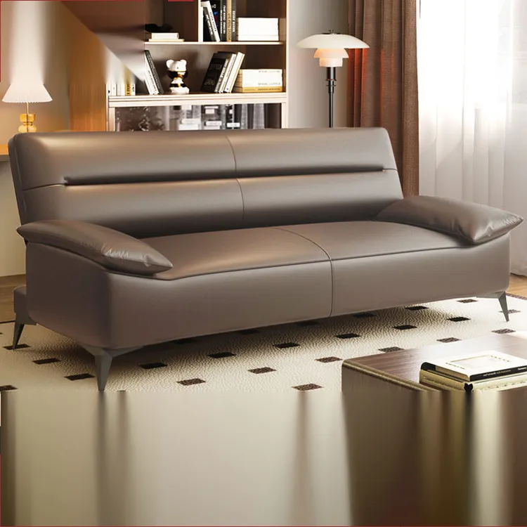 【可调节靠背】北欧沙发床可折叠两用沙发猫爪皮小户型客厅出租屋办