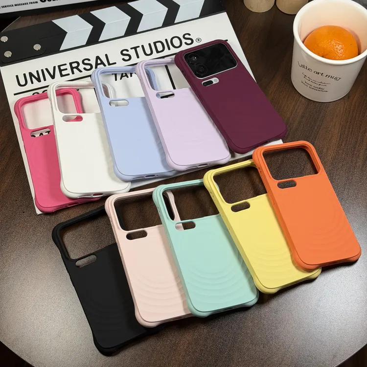 波漾纹适用小米17手机壳磁吸液态硅胶超薄软壳17promax防摔保护套