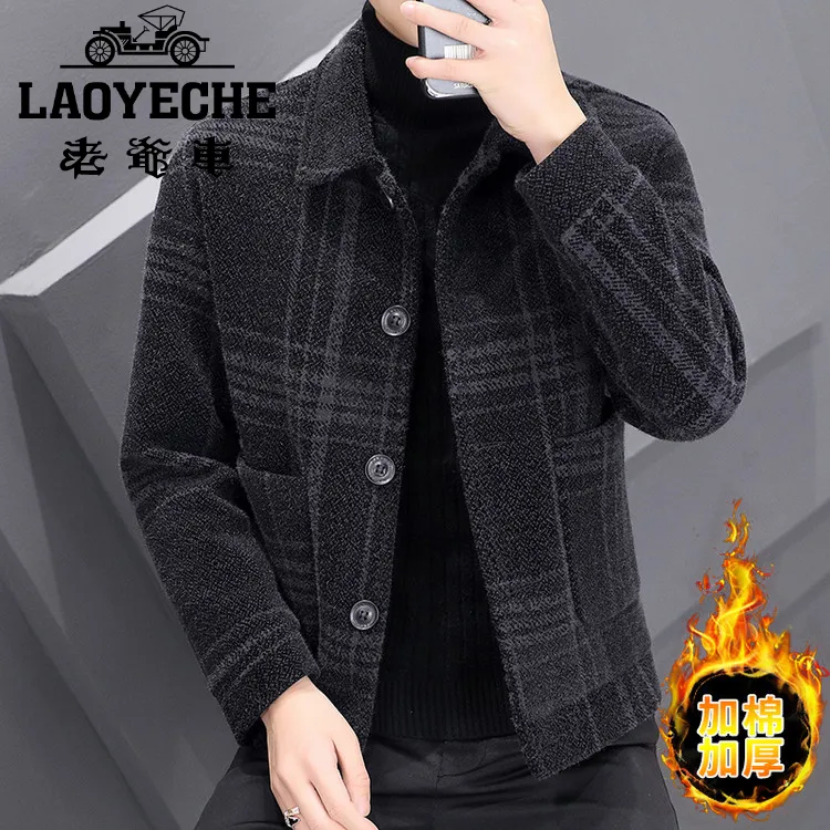 毛呢大衣男装2025年秋季冬季其他/other