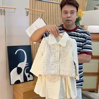 【巴*豆】TZ-232 品牌撤柜 高品质女童秋季休闲韩版套装小香风