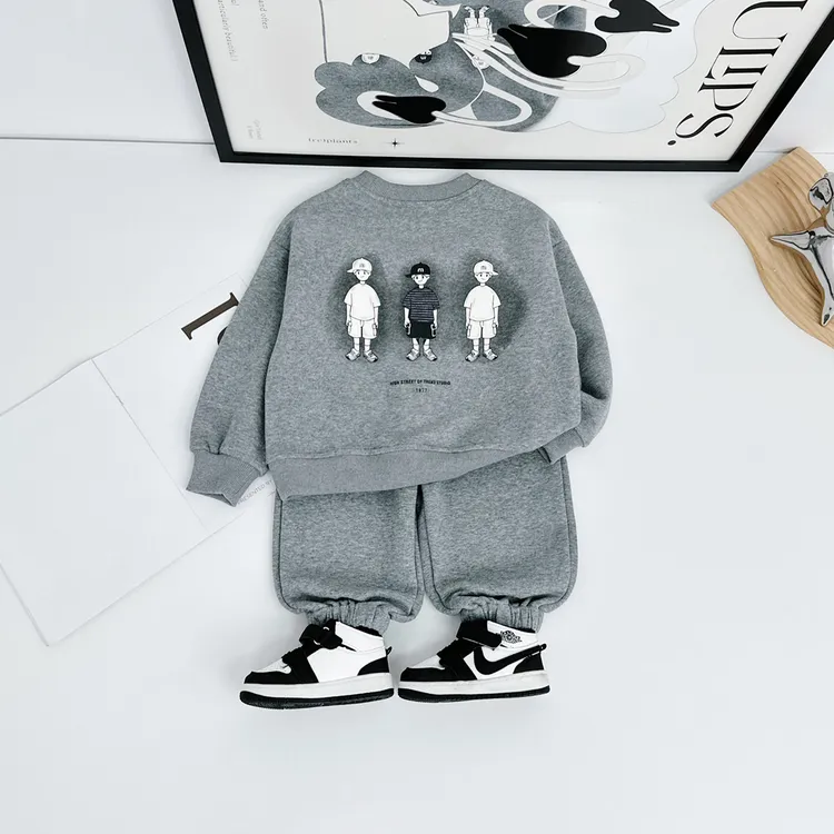 男童套装2025秋新款秋装儿童春秋季两件套 UTT8811 悠悠童话童装