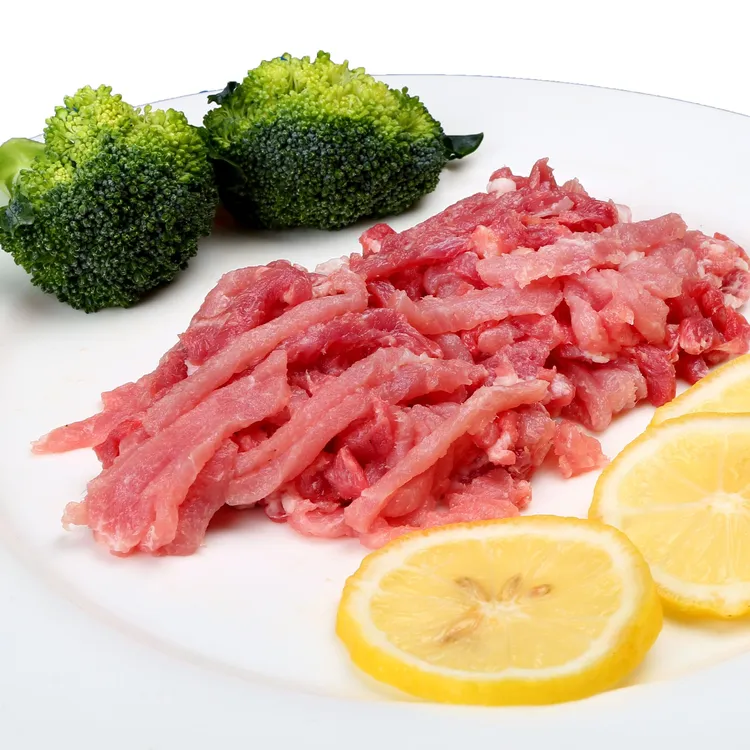【500克肉丝福利】正宗土黑猪肉优质新鲜黑猪肉