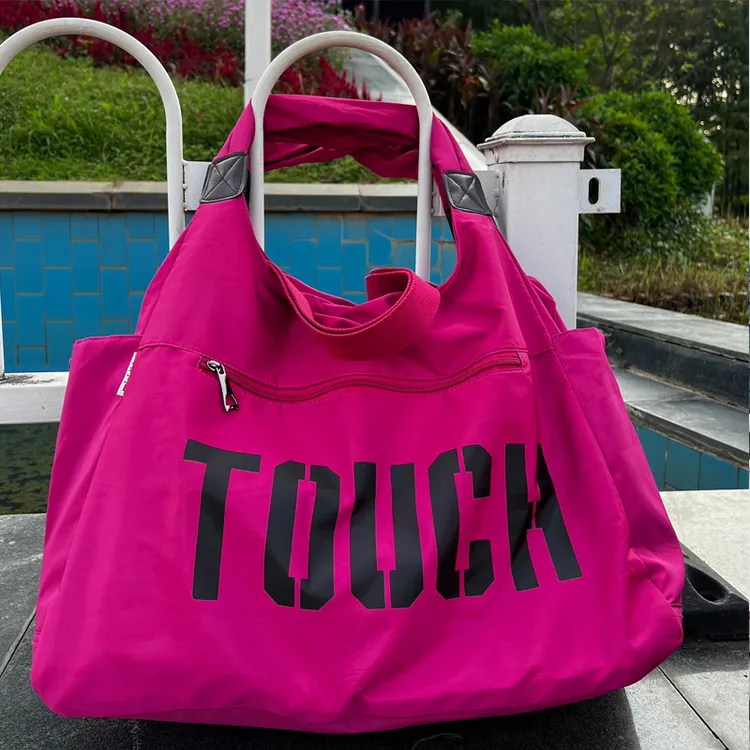 文艺风学院风手提款简约风单肩斜挎轻便健身包百搭旅行可卡拉杆箱