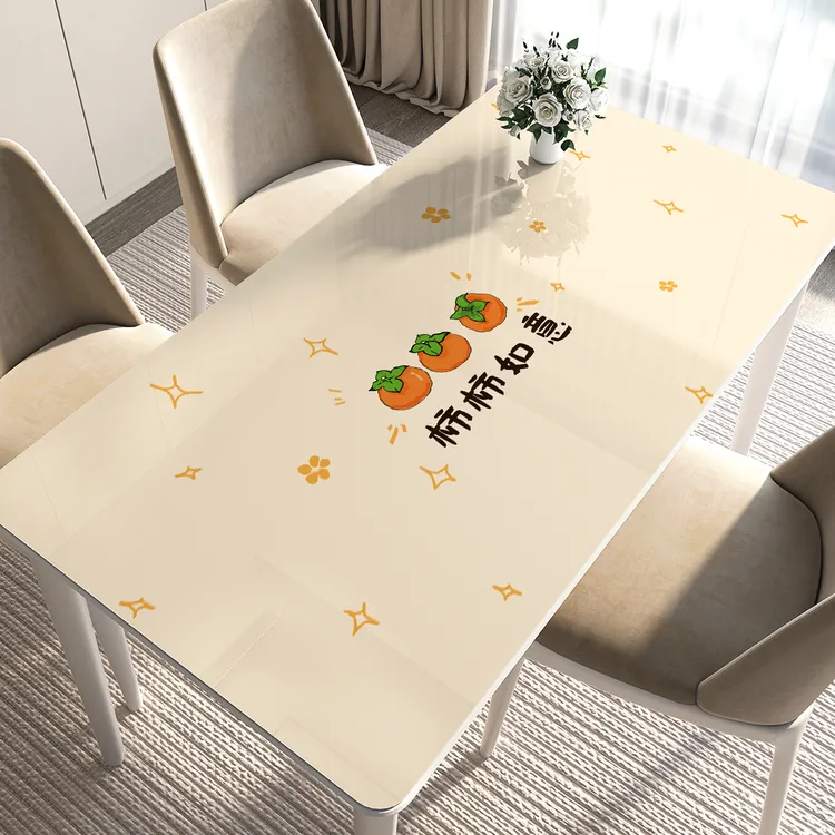 桌布餐桌新款高档大气卡通桌布茶几桌布防烫专用餐边柜台面垫桌垫