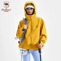 VANCAMEL/西域骆驼春秋户外运动登山服连帽工装夹克软壳冲锋外套