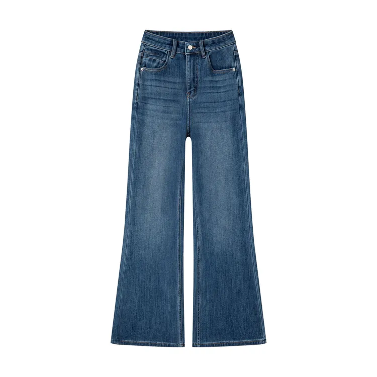 【JEANS】女式牛仔裤显瘦气质直筒裤子女时尚百搭修身高腰