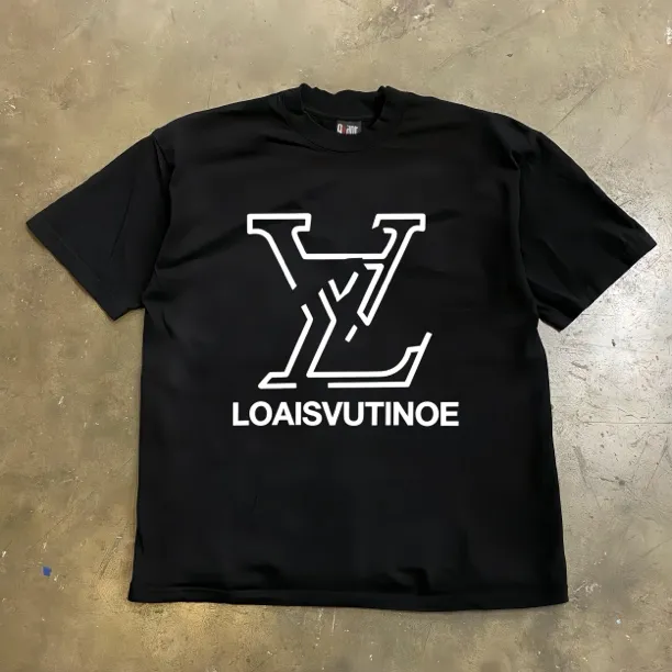 （大哥的女人）内搭潮流美式休闲印花短袖T恤男女宽松打底衫男士