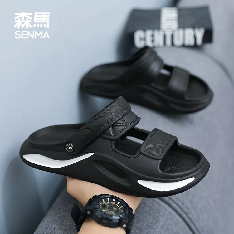 森马男士情侣夏季轻便潮流休闲百搭男款户外凉拖舒适清凉沙滩鞋男