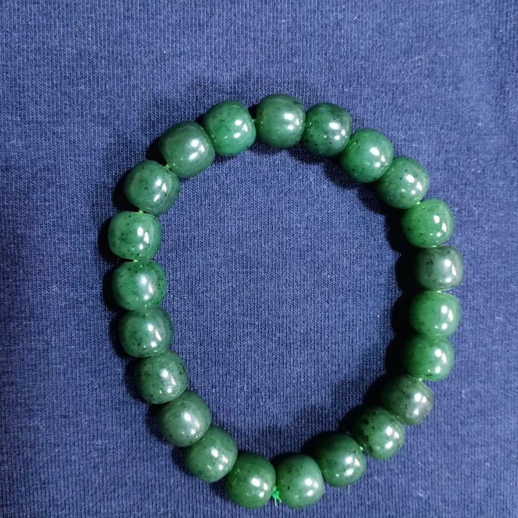 碧玉老型珠手串百搭复古多样发货