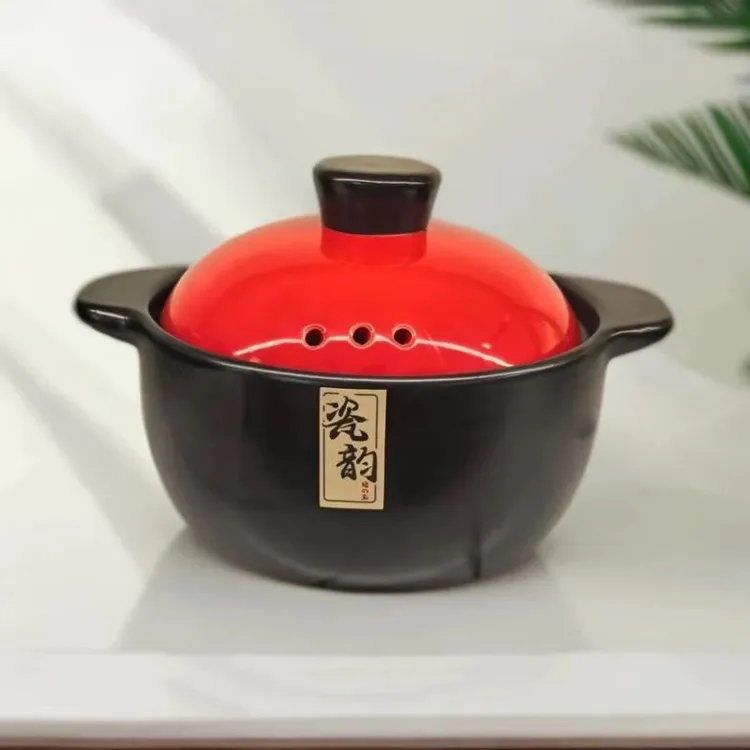 【2升】砂锅家用炖锅汤锅煲汤高颜值煤气灶明火煲汤锂瓷锅煮锅