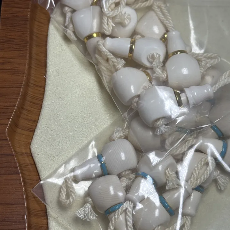 天然猛犸三通分体多样性随机发一（单个尺寸11-12mm）