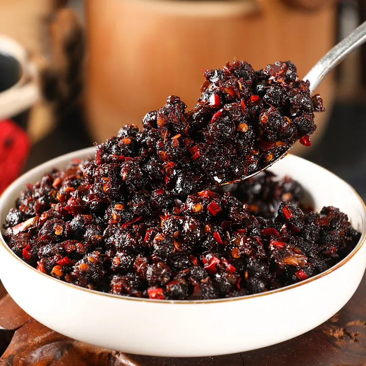 娜娜】微辣豆豉辣椒酱豆豉酱湖南风味特产香辣下饭菜即食豆鼓