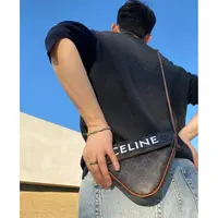 全新未使用 Celine/思琳 标志印花三角形手袋单肩斜挎包