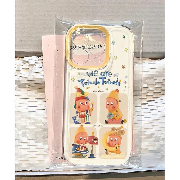 雅天立信箱星星人适用iPhone16/15苹果17手机壳华为vivoppo小米套