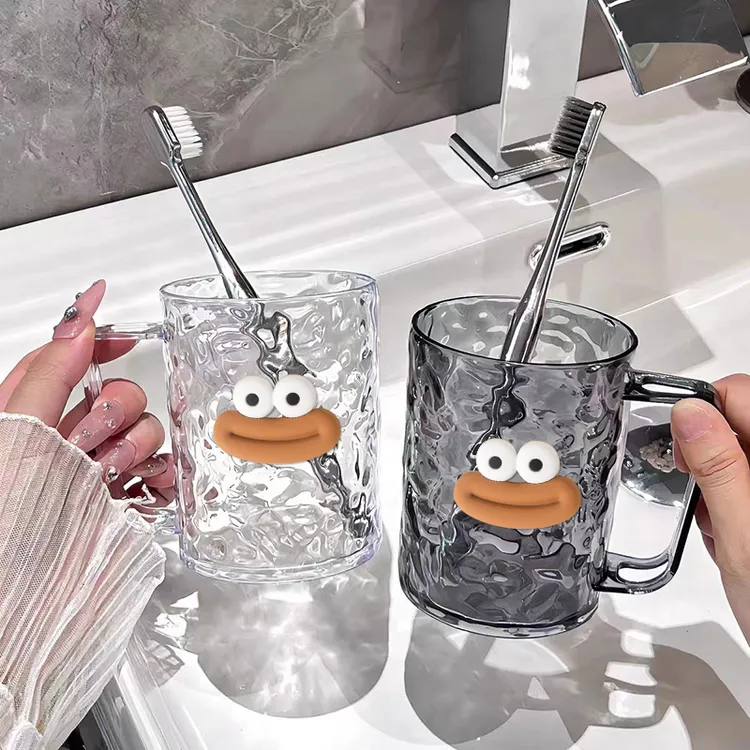 高颜值刷牙杯家用情侣漱口杯轻奢牙刷杯洗漱杯儿童牙杯牙具杯收纳