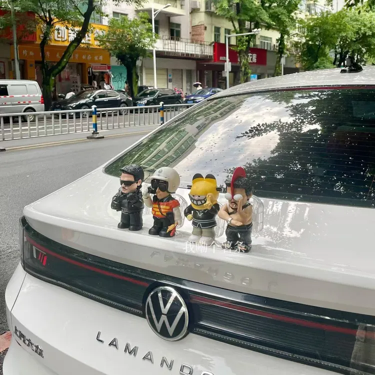 破坏之王逃学威龙星爷达叔电影周边手办车载车外挂件摆件男生礼物