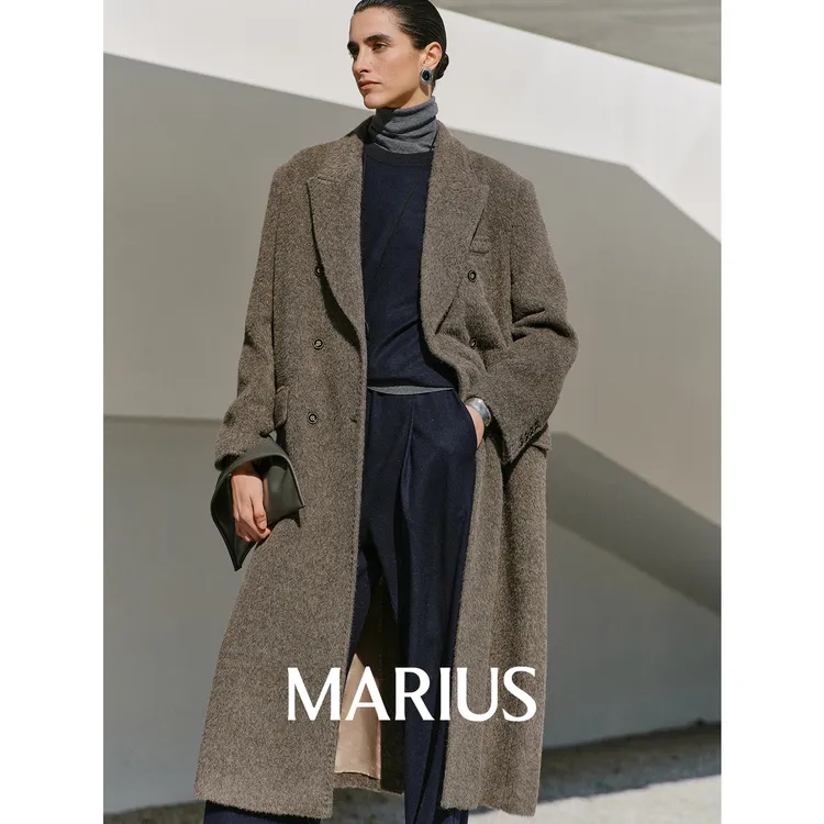 MARIUS“伯爵大衣”老钱复古格调巴卡系列之西装大衣