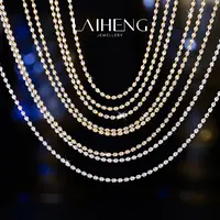 【莱恒珠宝】18k金 精密切割工艺 满钻既视感项链长55cm 