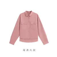 【海涛大叔】【衣橱必备】100%棉时尚百搭休闲衬衣外套 NX1021