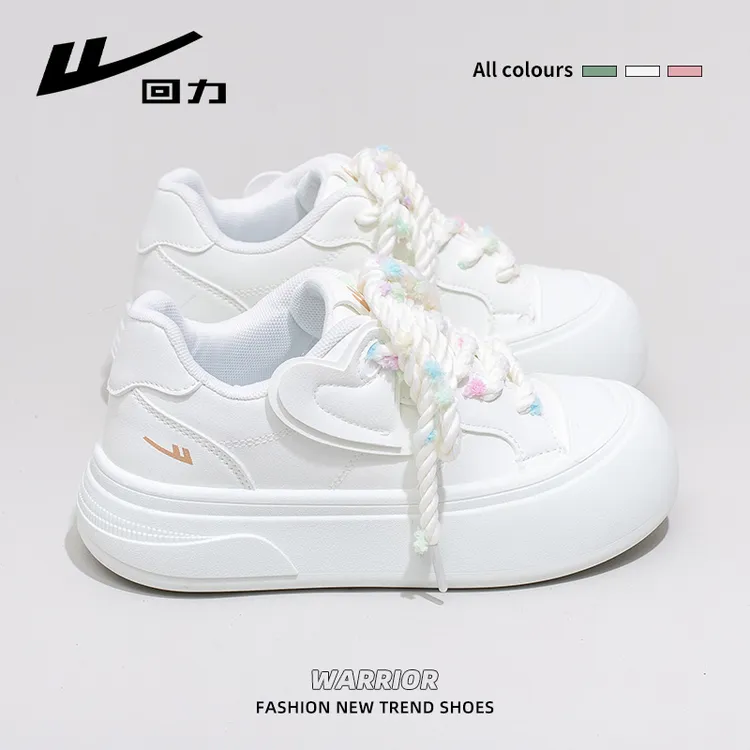 回力女鞋小白鞋2025秋季新款软底学生休闲运动鞋女小众设计感板鞋