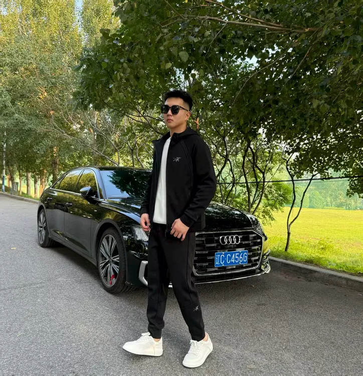 【莆田专属】【三件套】25年秋冬男士高腰休闲卫裤宽松束脚时尚百搭