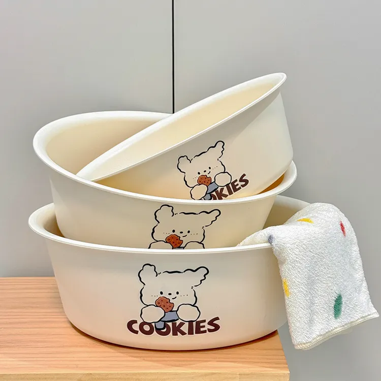 脸盆塑料盆子大号加厚家用婴儿洗衣盆小号面盆洗脸盆学生宿舍用