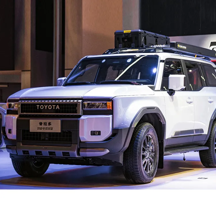 24款丰田普拉多LC250蒙娜丽莎原厂包围套件前后保险杠护杠轮眉