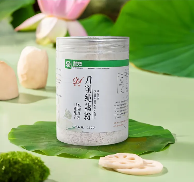 【专注藕粉28年】东湖藕粉手工刀削纯藕粉早餐代餐原味250g