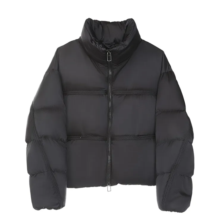 莱多蜜双十一90白鹅绒羽绒服外套女装送加厚阔腿加绒长裤子两件套