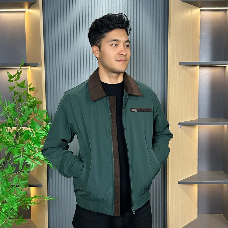 春秋男士外套高端休闲男夹克外套