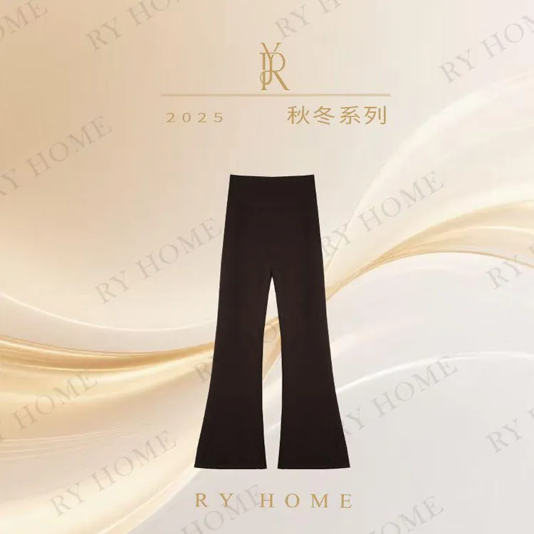 【容雨RYHOME】“一条裤子过冬”时尚高腰显瘦植鞣微喇魔术裤253K2878
