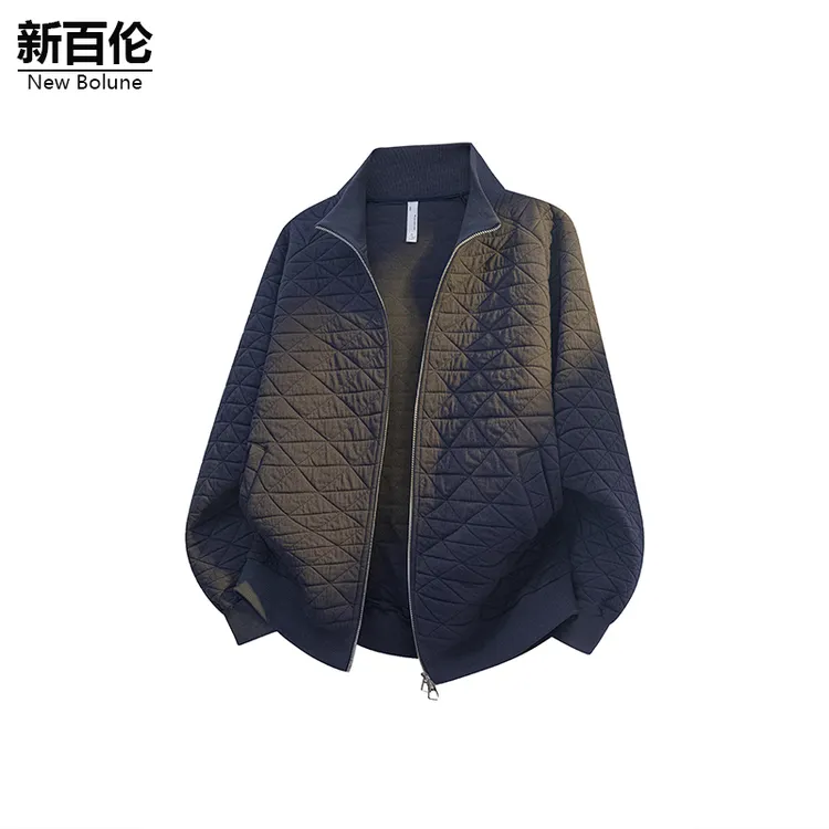 新百伦/NEW BOLUNE潮流百搭卫衣男秋冬新款百搭简约宽松长袖外套