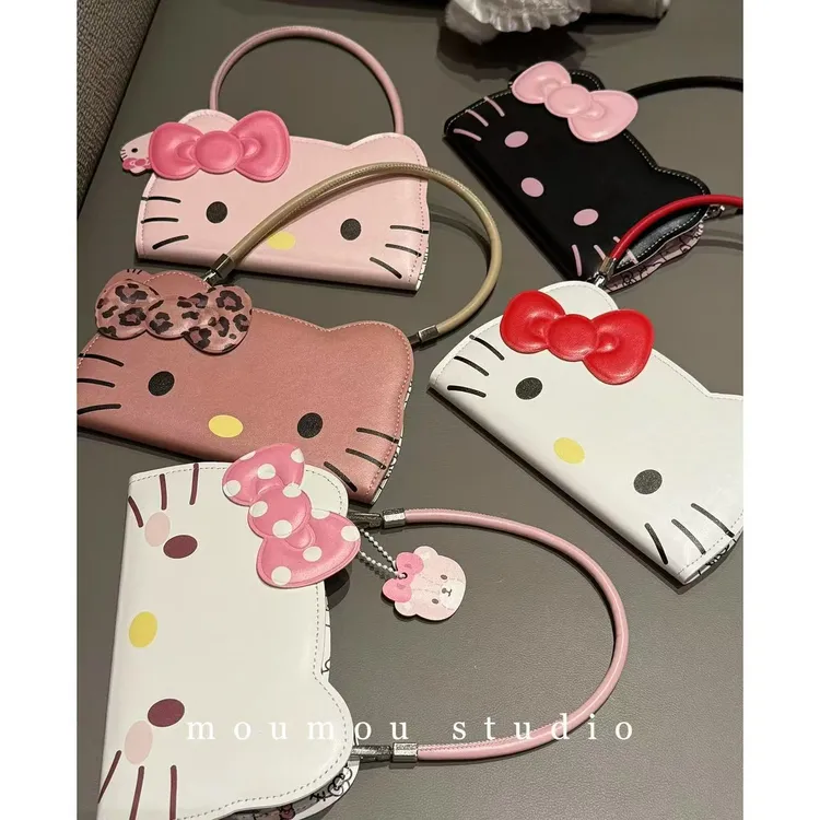 翻盖皮质可爱猫咪手提绳适用iPhone16promax苹果15手机壳14新款13