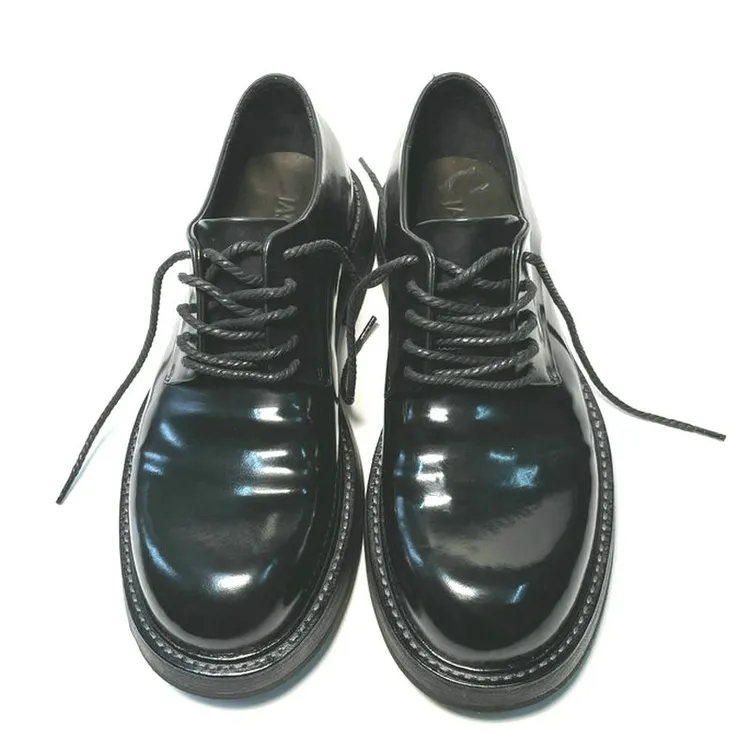 马臀手工真皮男款商务德比男鞋黑色男士鞋子鞋子男款爆款2025黑色