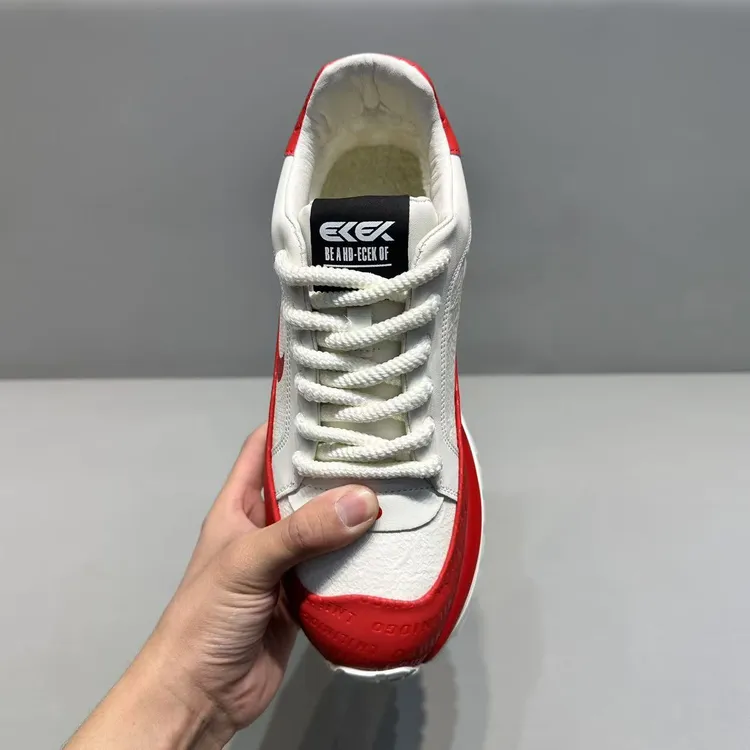 男鞋2025新款潮流厚底增高阿甘鞋帅气时尚百搭运动休闲鞋系带潮鞋