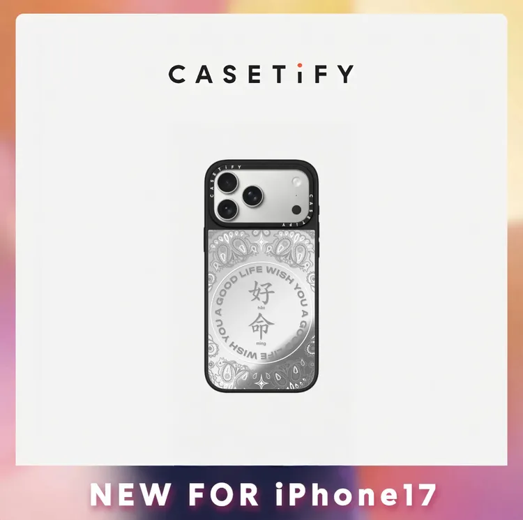 CASETiFY 好命手机壳 联名系列 适用于iPhone17promax文字创意壳