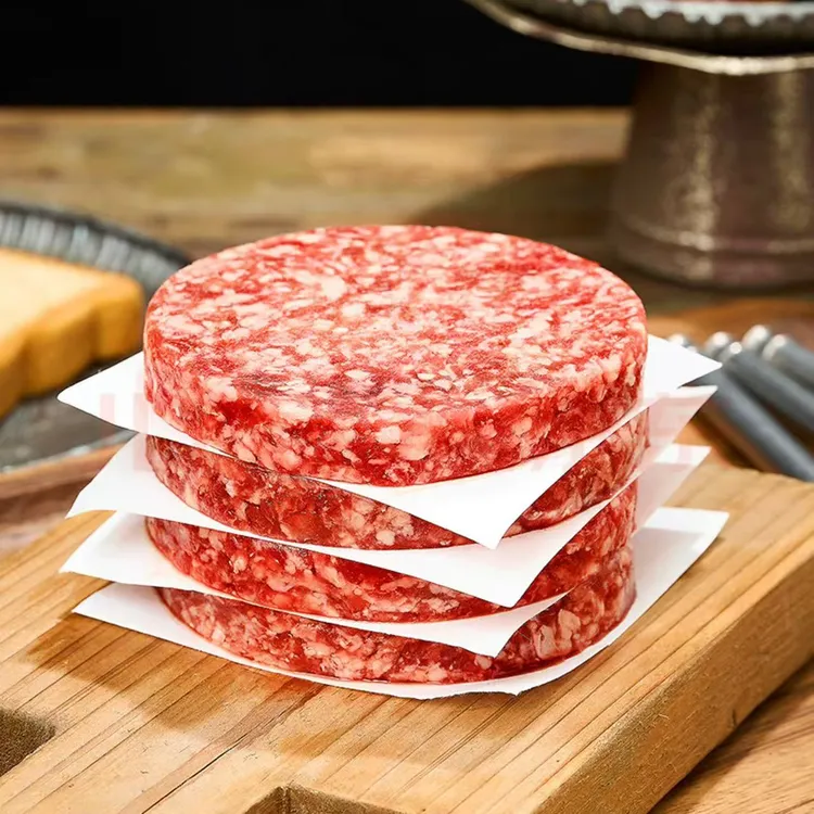 清真和牛牛肉饼100g*10片鲜嫩好吃多汁爆汁