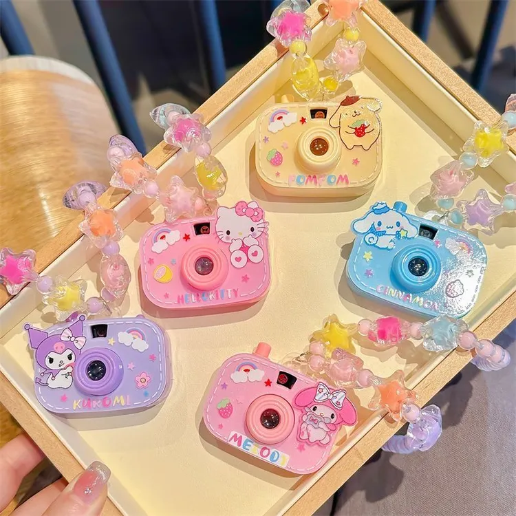 可爱儿童项链投影相机甜美项链女孩库洛米可爱宝宝饰品小公主礼物