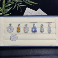 思懿珠宝 18K翡翠吊坠-9800-1-ZGM-多样性发一（紫色有色差）