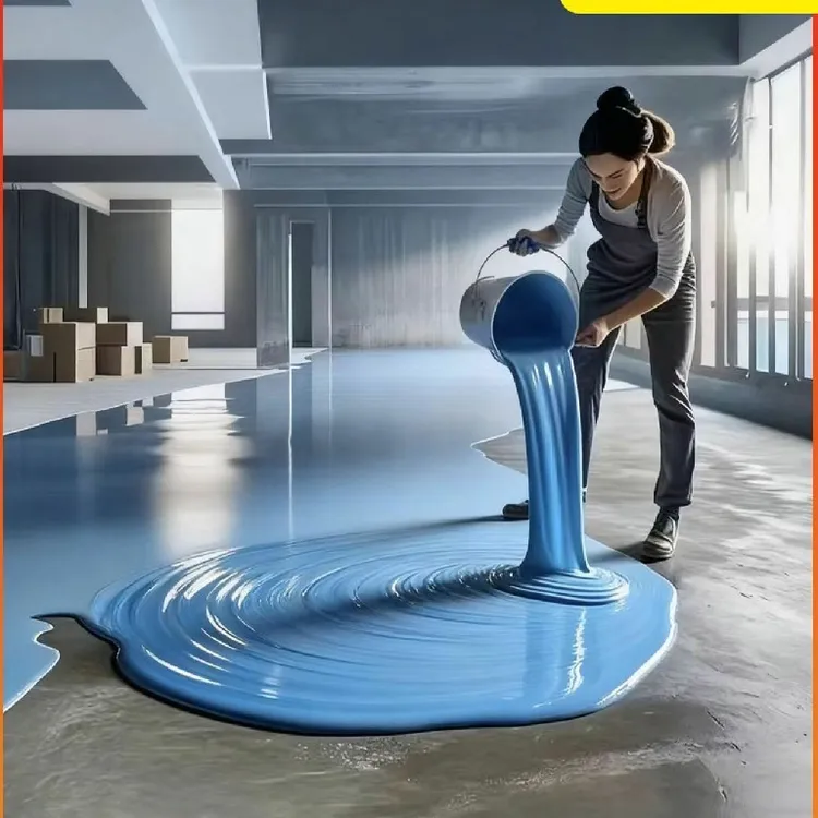 环氧地坪漆水性三合一水泥地面漆防水防滑耐磨无味快干漆户外院子