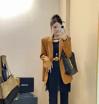 韩国东大门秋季新款高级感洋气百搭皮衣轻奢复古显瘦休闲小众